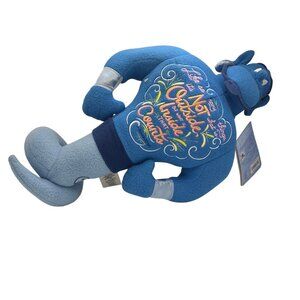 Disney Wisdom Series Genie Plush Limited Edition 10/12 Blue Fleece Embroidered Q